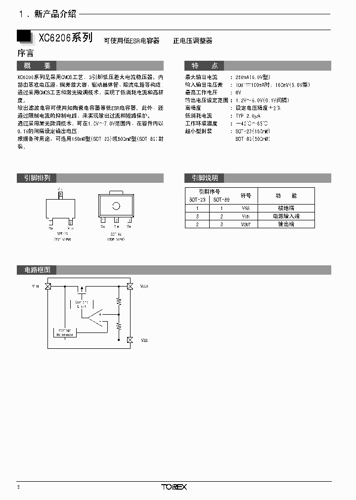 01-XC6206_45569.PDF Datasheet