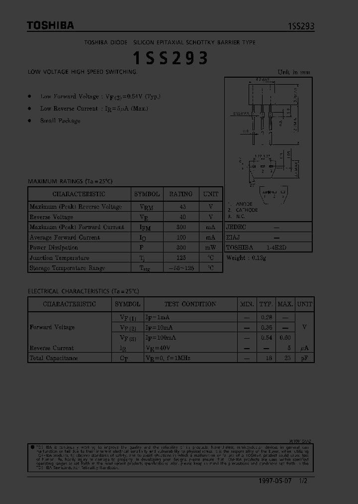 1SS293_42699.PDF Datasheet