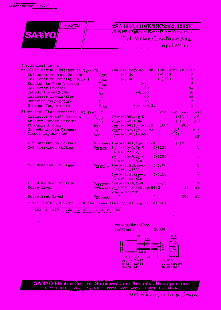 2SA1016_5977.PDF Datasheet