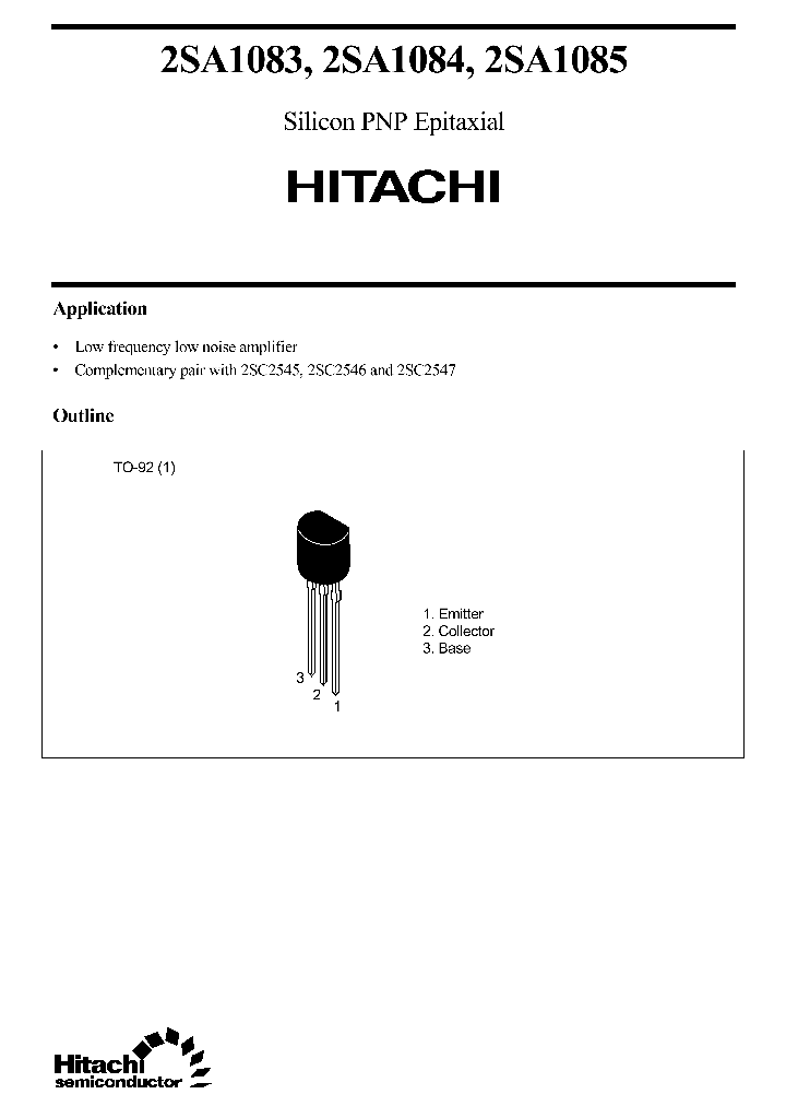 2SA1083_6016.PDF Datasheet