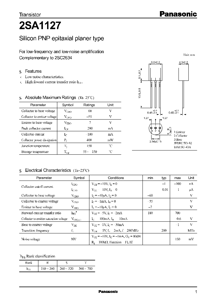 2SA1127_6037.PDF Datasheet