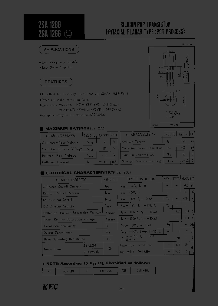 2SA1266_77863.PDF Datasheet