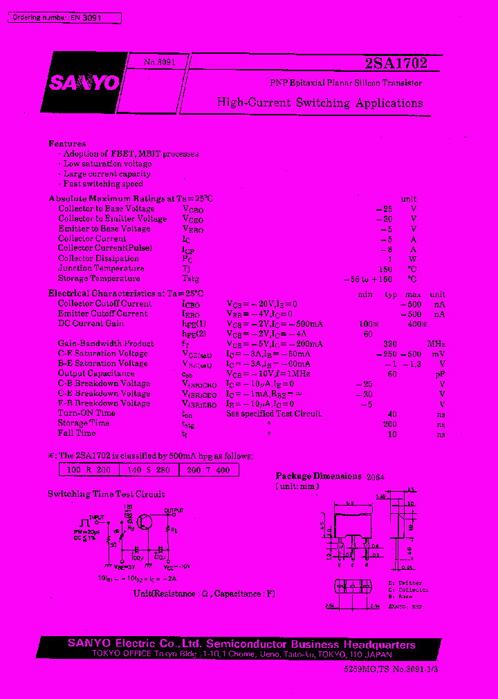 2SA1702_162311.PDF Datasheet