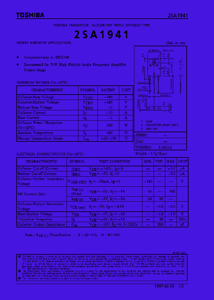 2SA1941_185645.PDF Datasheet