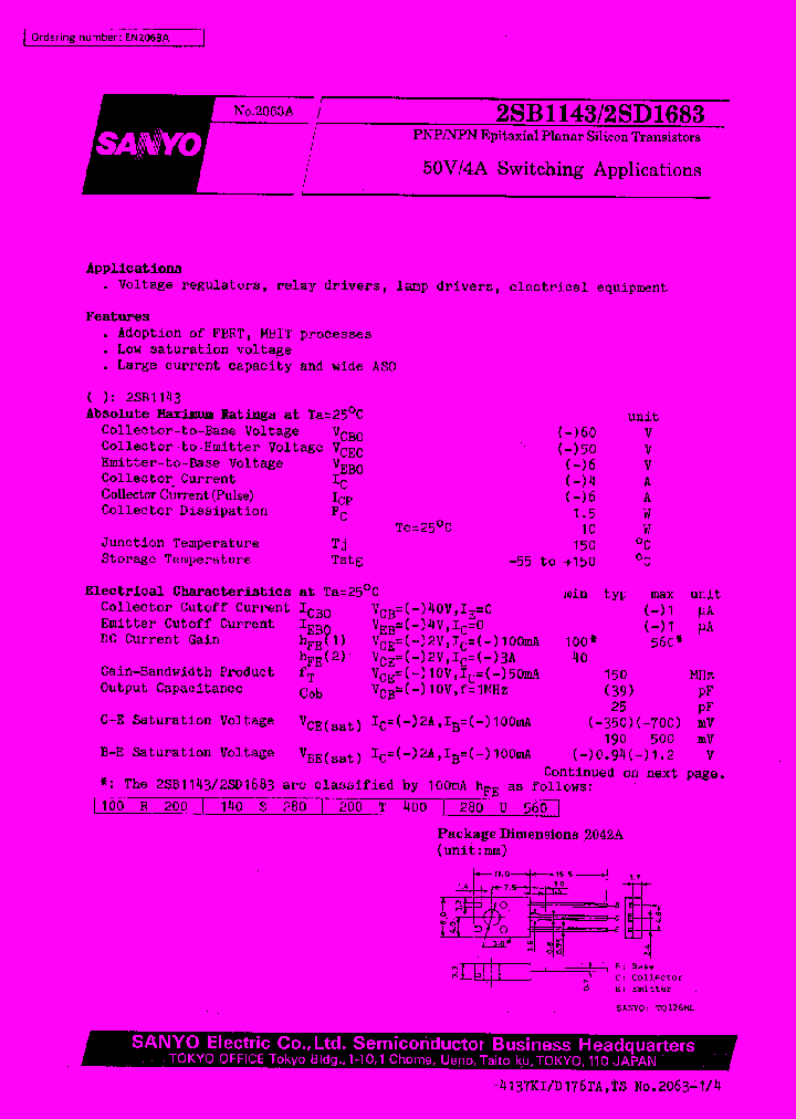 2SB1143_6754.PDF Datasheet