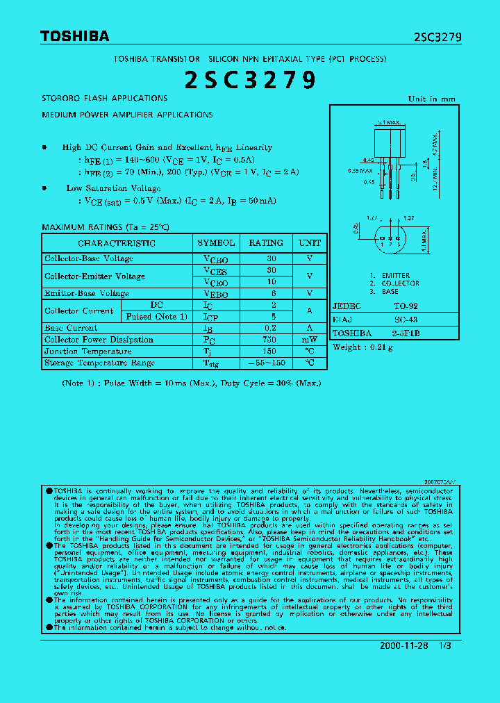 2SC3279_182158.PDF Datasheet