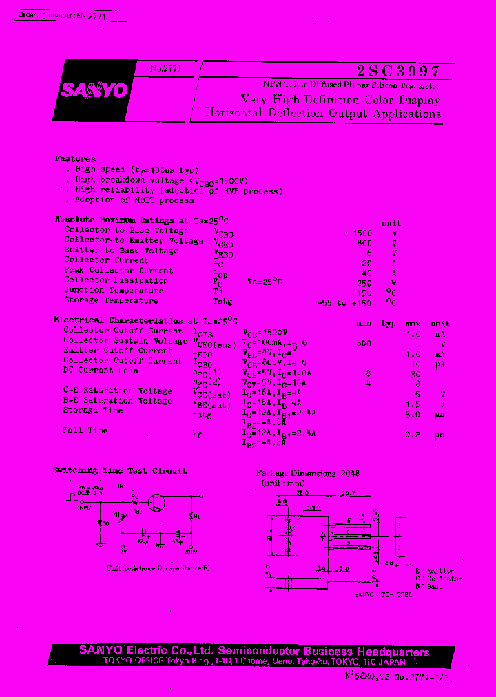 2SC3997_10130.PDF Datasheet