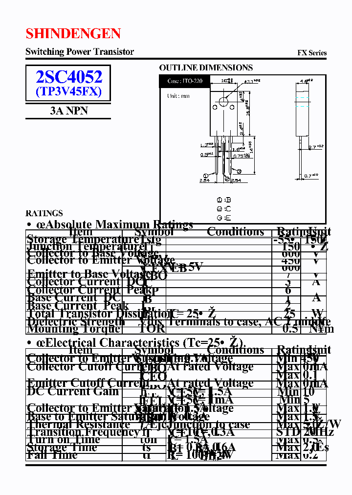 2SC4052_17302.PDF Datasheet