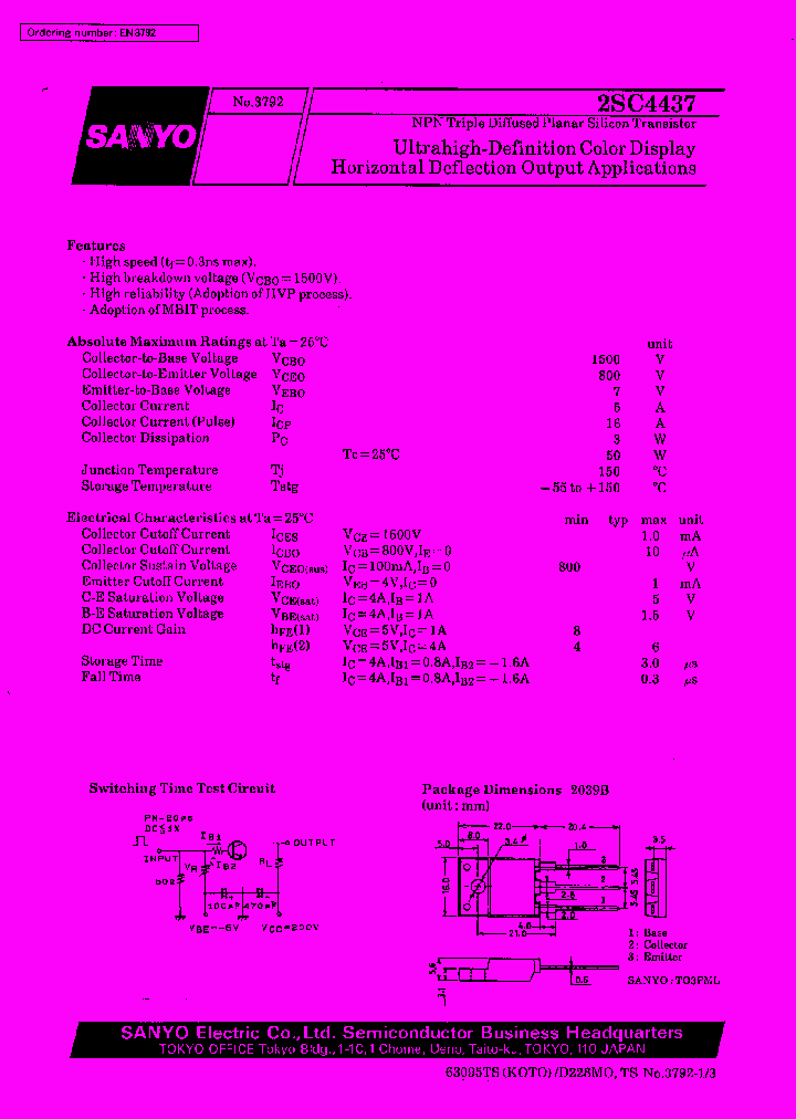 2SC4437_113970.PDF Datasheet