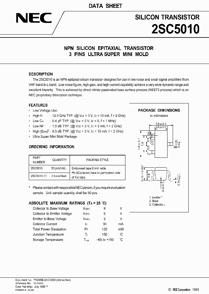 2SC5010_7075.PDF Datasheet