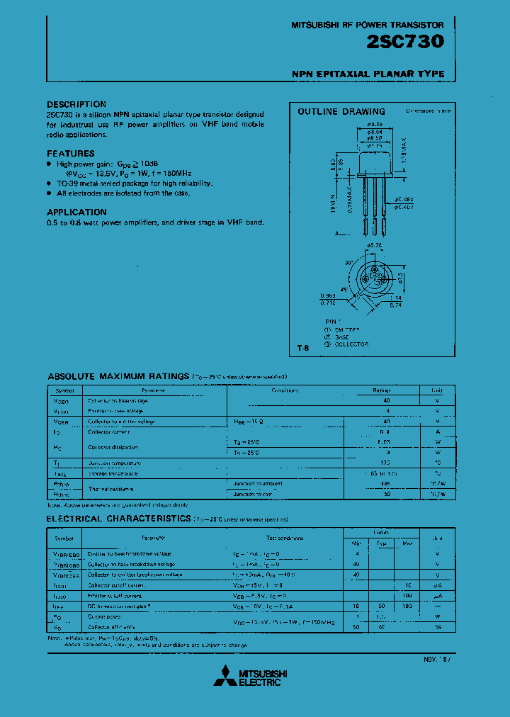 2SC730_7170.PDF Datasheet
