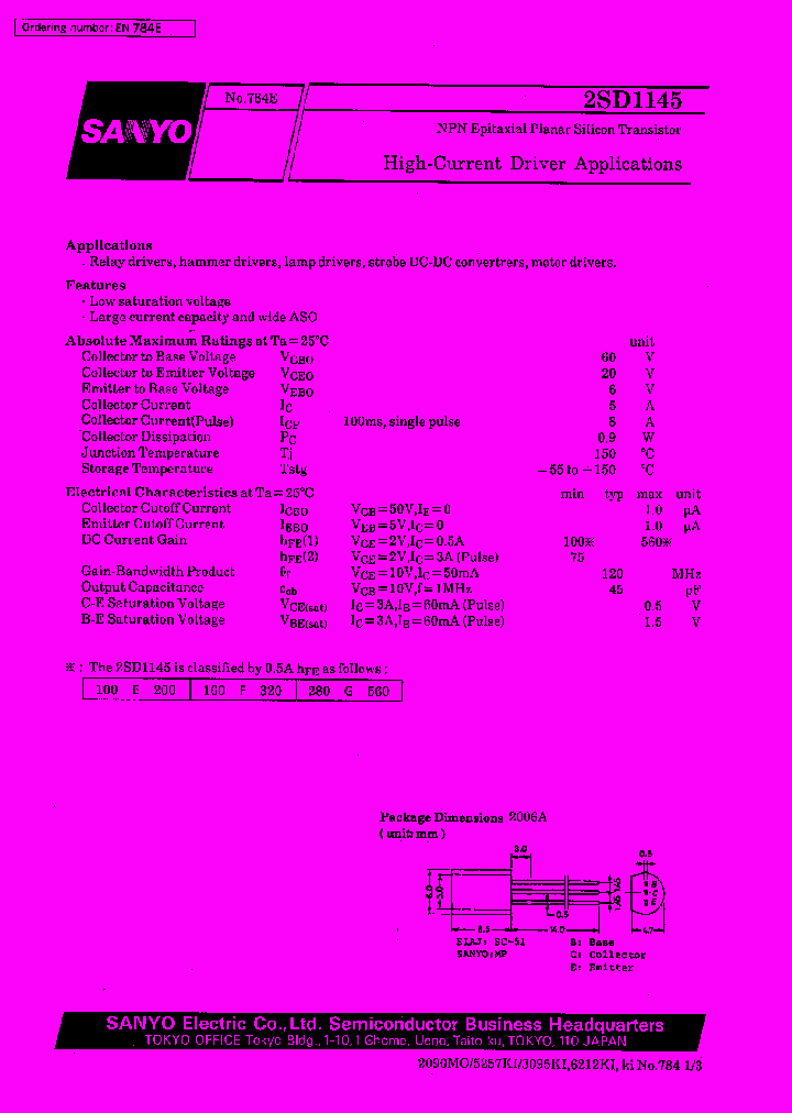 2SD1145_7259.PDF Datasheet