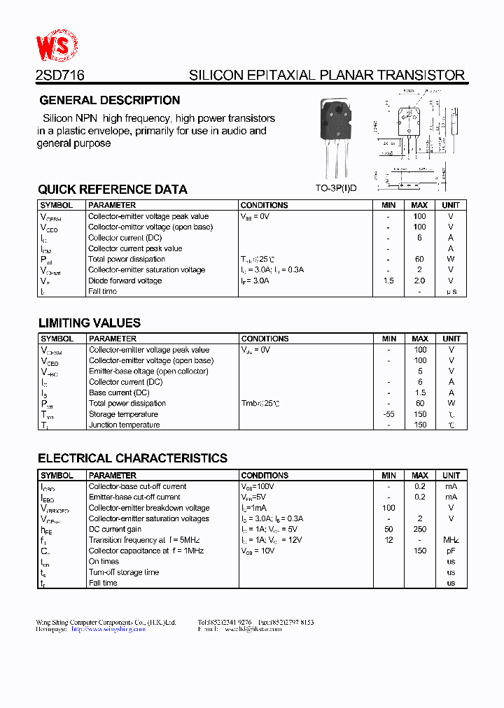 2SD716_7370.PDF Datasheet