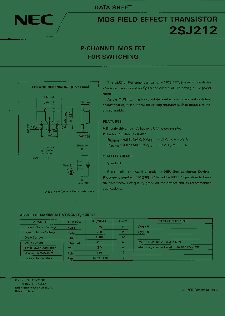 2SJ212_12728.PDF Datasheet