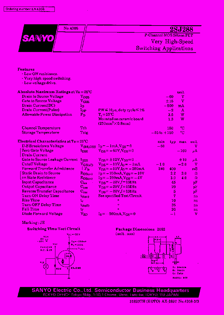 2SJ288_12773.PDF Datasheet