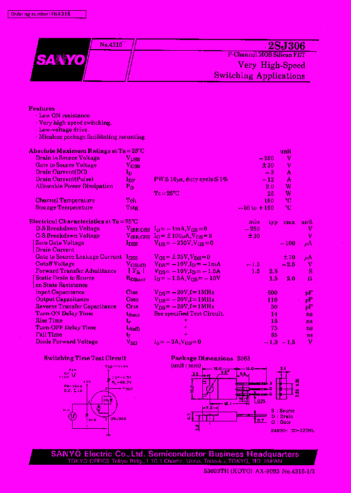 2SJ306_12779.PDF Datasheet