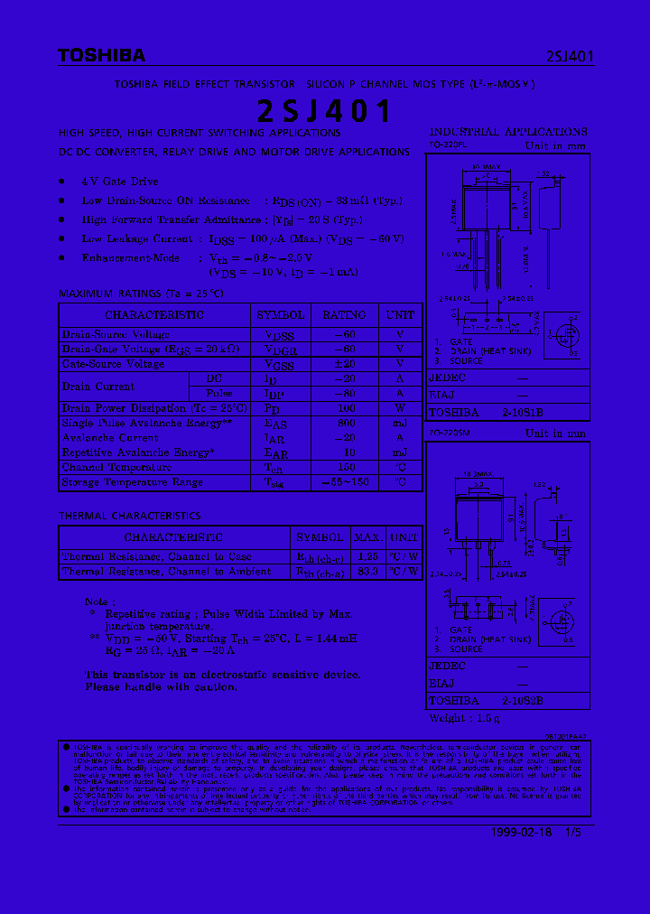 2SJ401_12844.PDF Datasheet