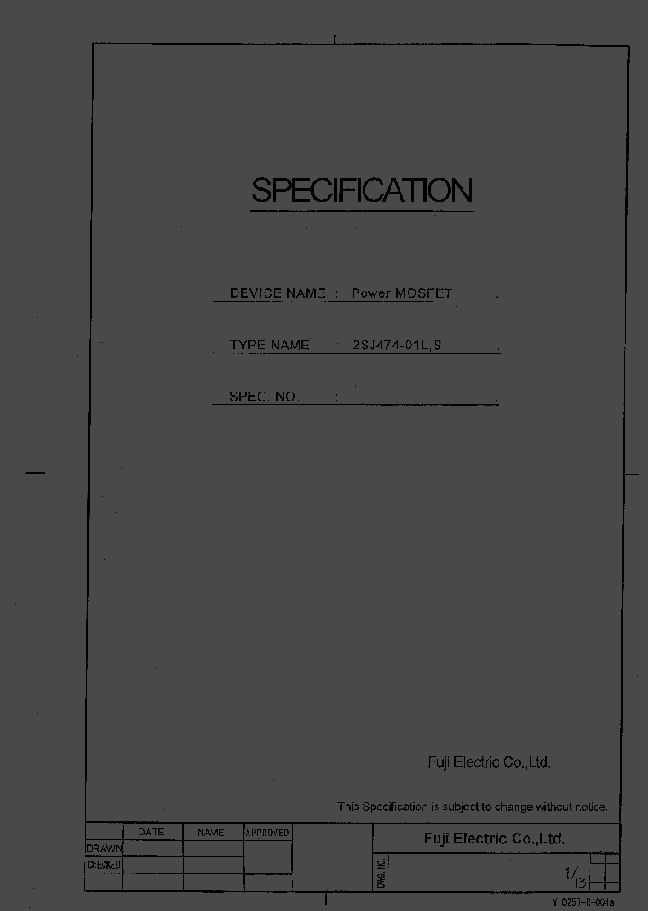 2SJ474-01L_12885.PDF Datasheet
