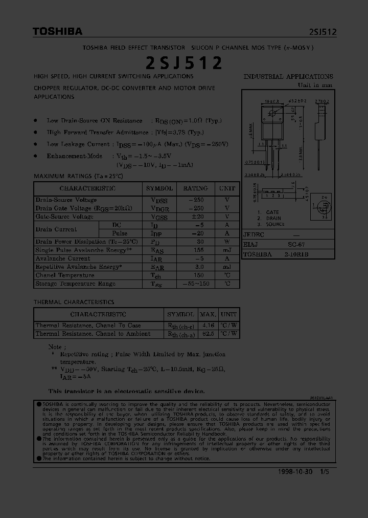 2SJ512_12921.PDF Datasheet