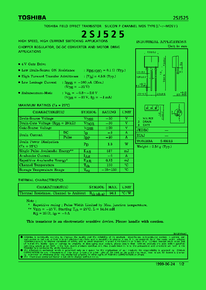 2SJ525_12927.PDF Datasheet