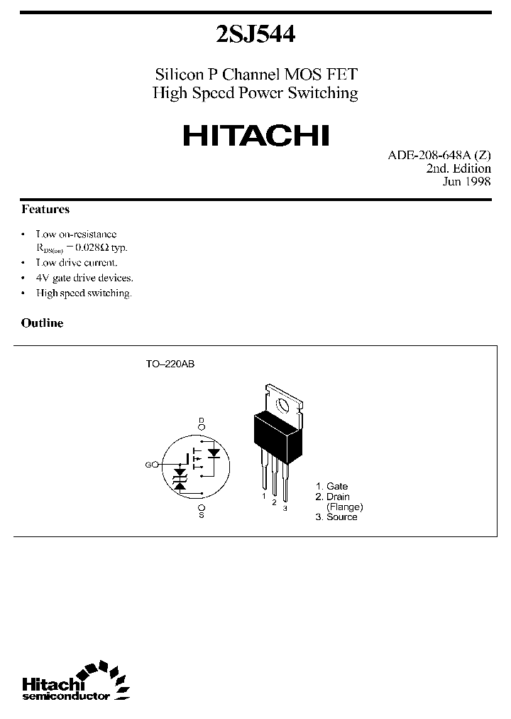 2SJ544_12952.PDF Datasheet