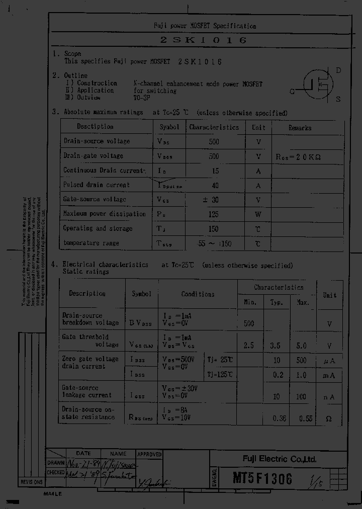 2SK1016_12370.PDF Datasheet