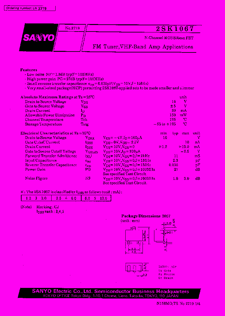 2SK1067_12387.PDF Datasheet