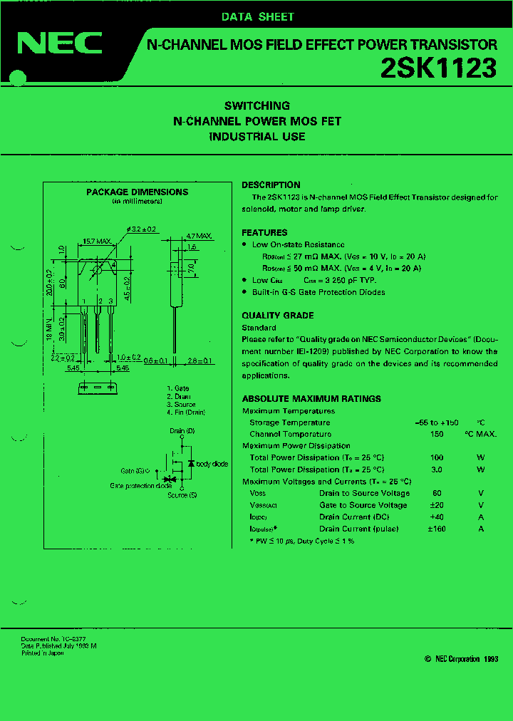 2SK1123_12418.PDF Datasheet