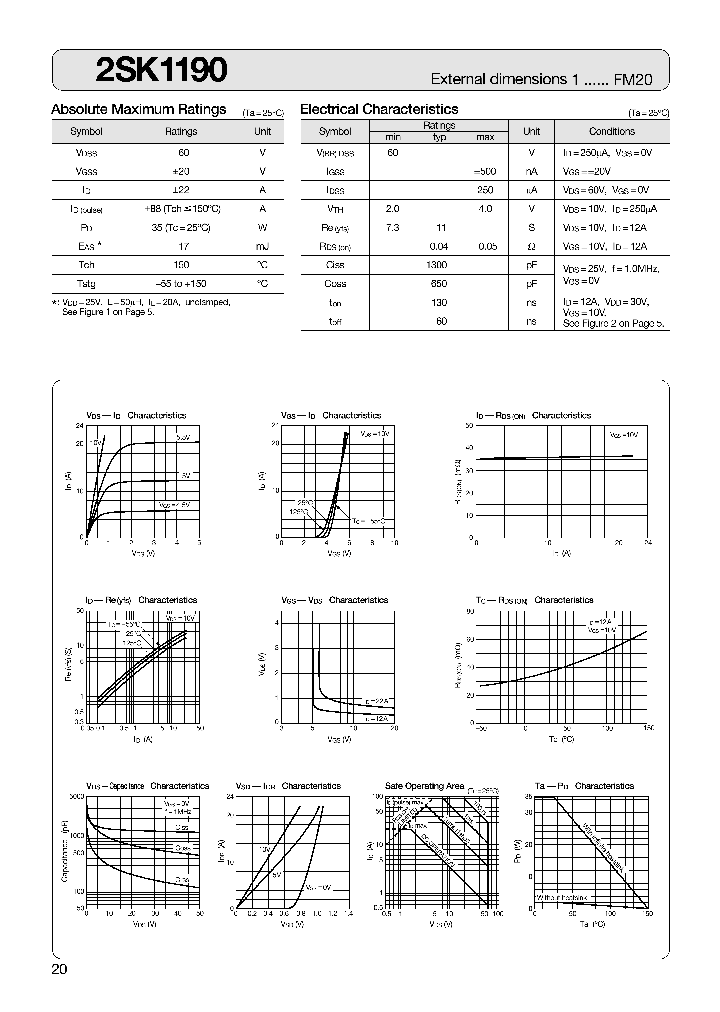 2SK1190_12461.PDF Datasheet