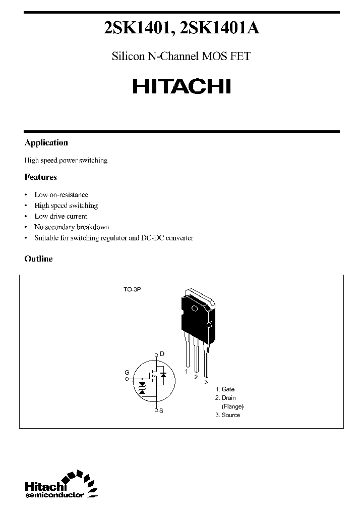 2SK1401_110326.PDF Datasheet