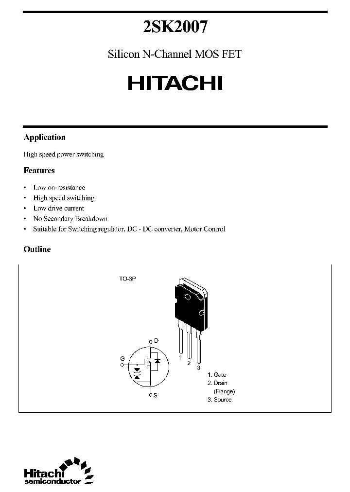 2SK2007_14168.PDF Datasheet