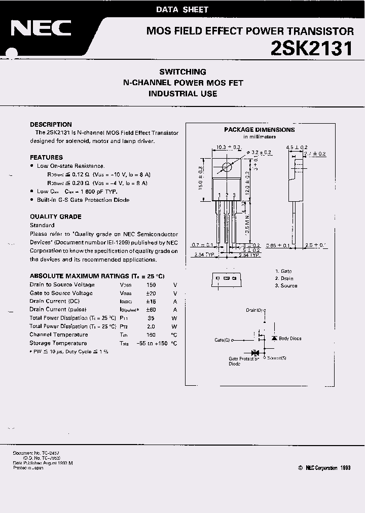 2SK2131_191610.PDF Datasheet