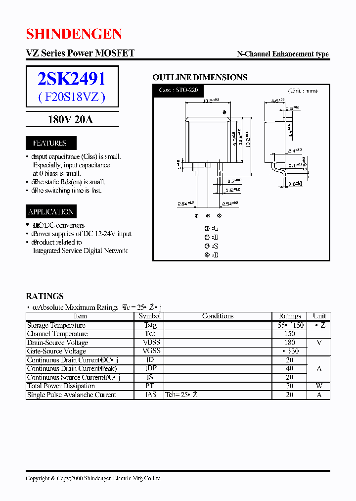 2SK2491_94107.PDF Datasheet