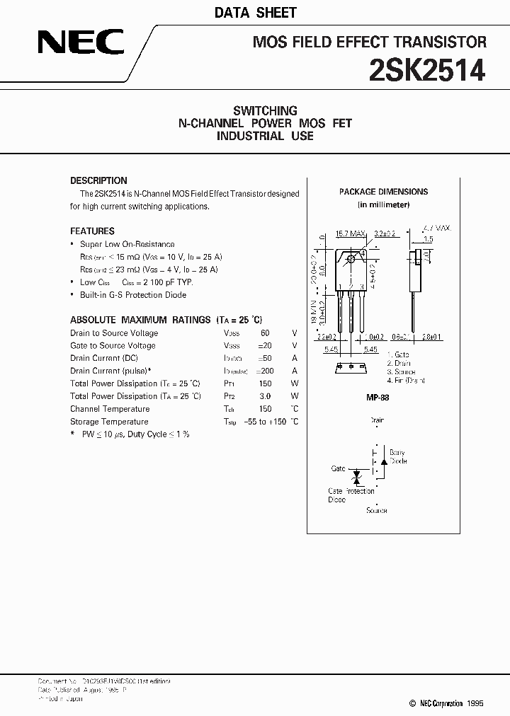 2SK2514_191051.PDF Datasheet