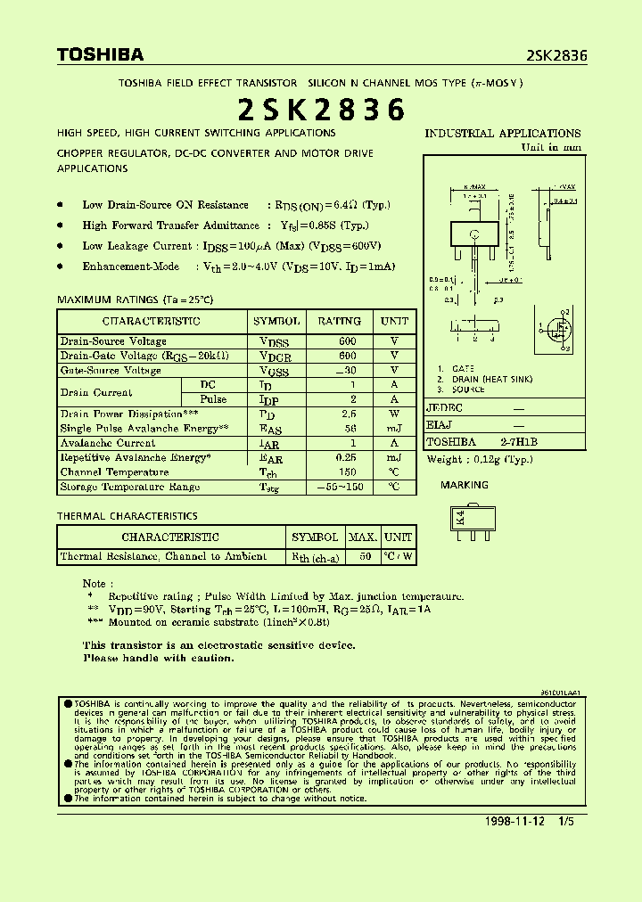 2SK2836_178245.PDF Datasheet