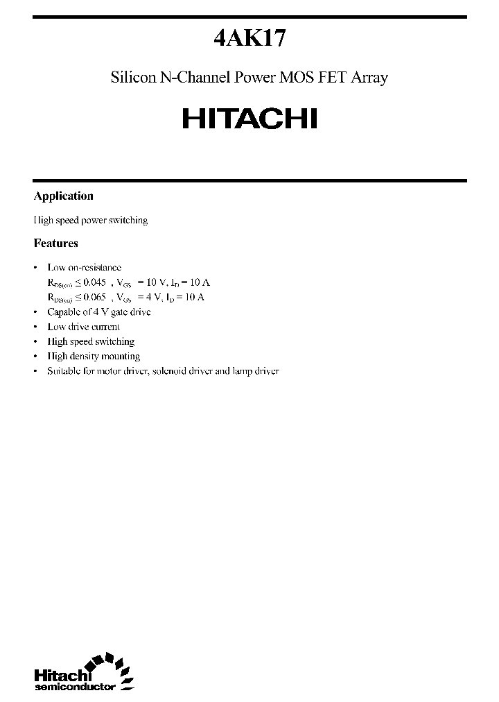 4AK17_45338.PDF Datasheet