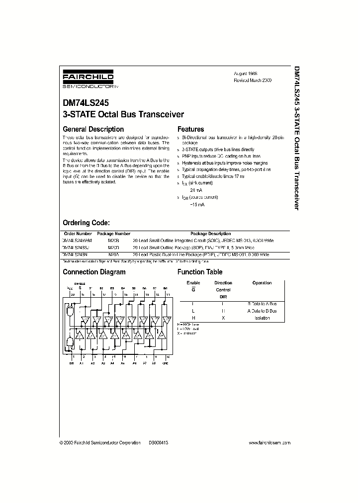 DM74LS245_19194.PDF Datasheet