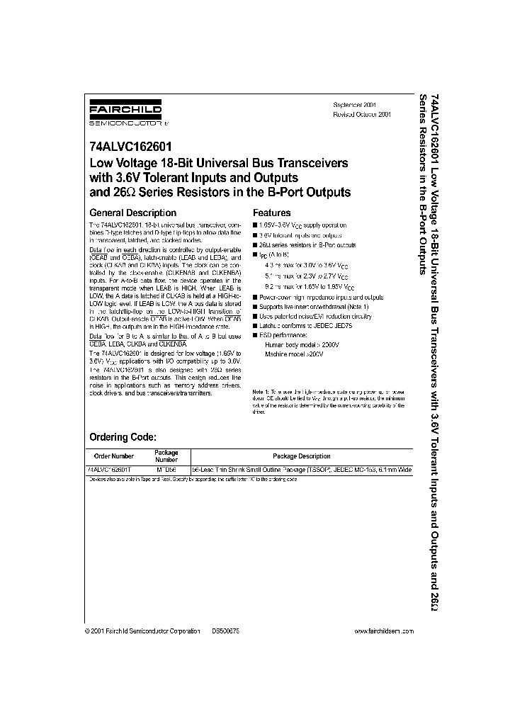 74ALVC162601_18221.PDF Datasheet