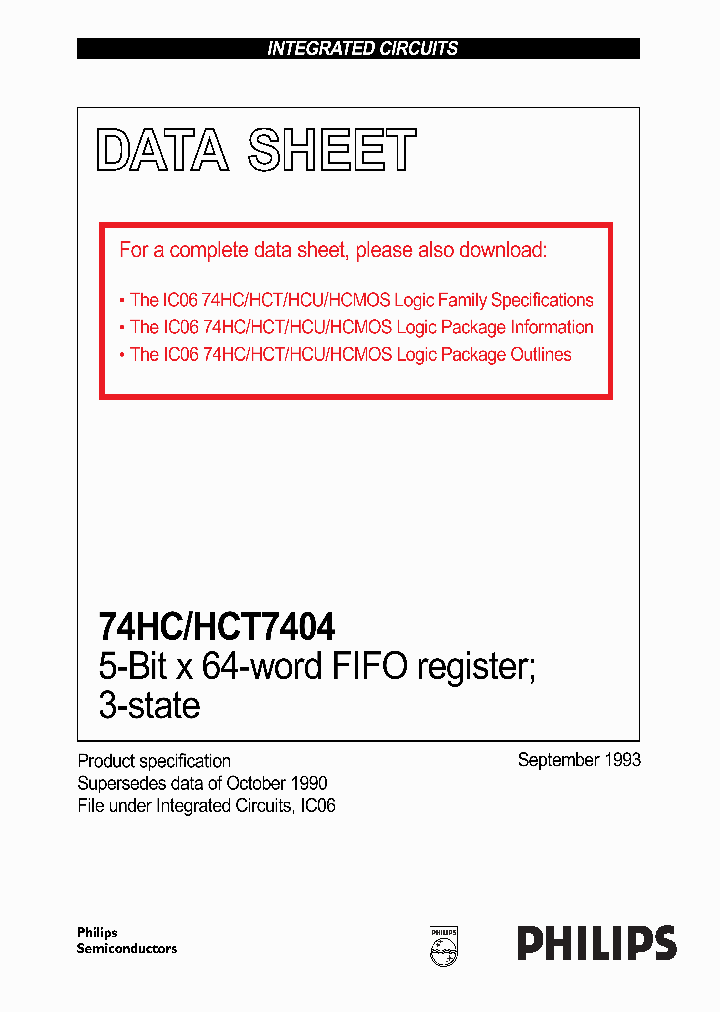 74HC7404_17626.PDF Datasheet
