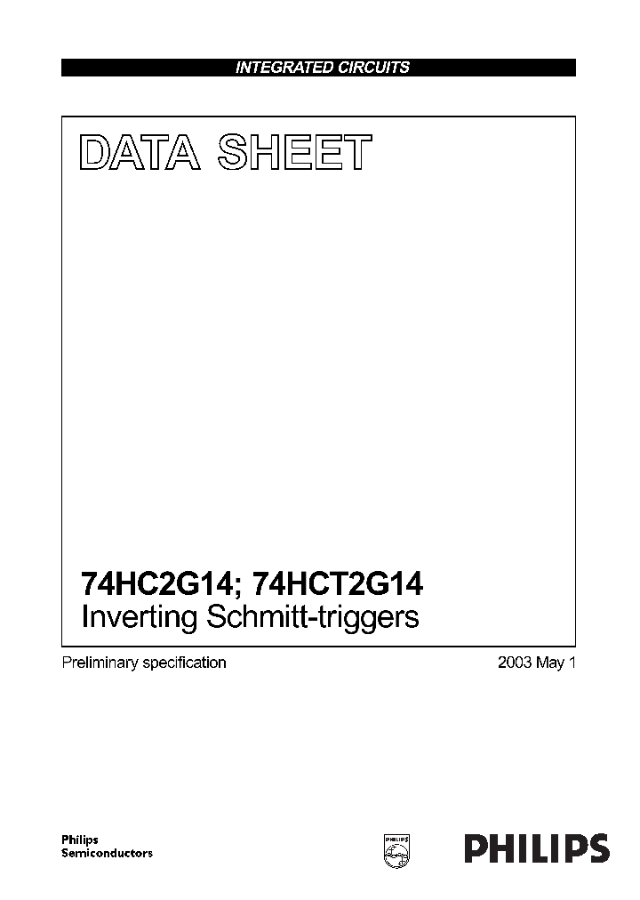 74HCT2G14GV_13972.PDF Datasheet