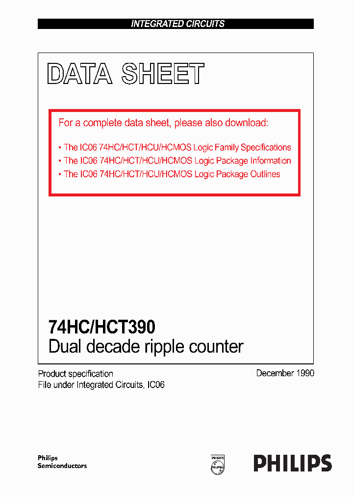 74HCT390_18969.PDF Datasheet