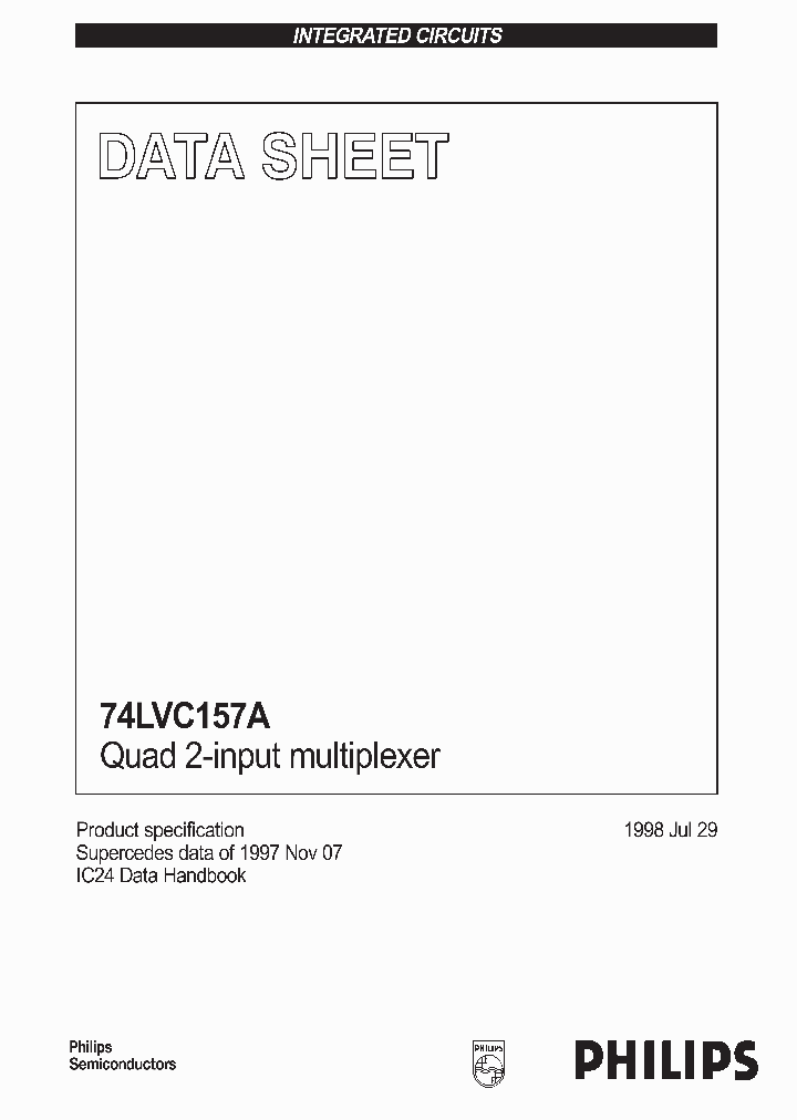 74LVC157A_19497.PDF Datasheet