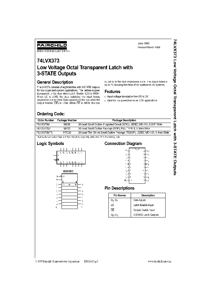 74LVX373_19938.PDF Datasheet