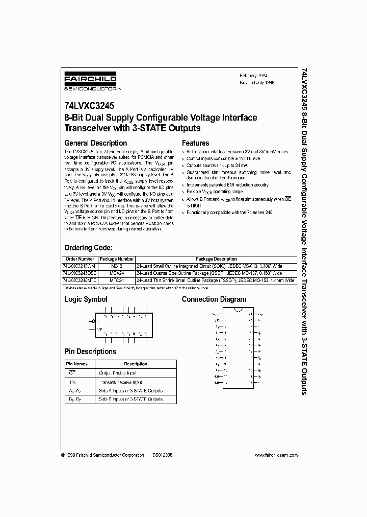 74LVXC3245_45974.PDF Datasheet