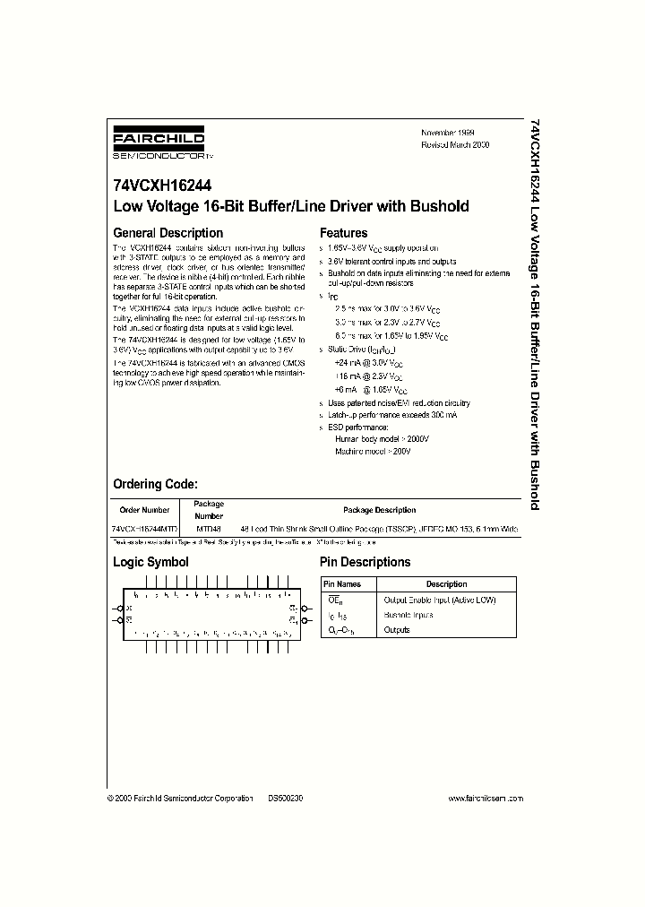 74VCXH16244_56343.PDF Datasheet