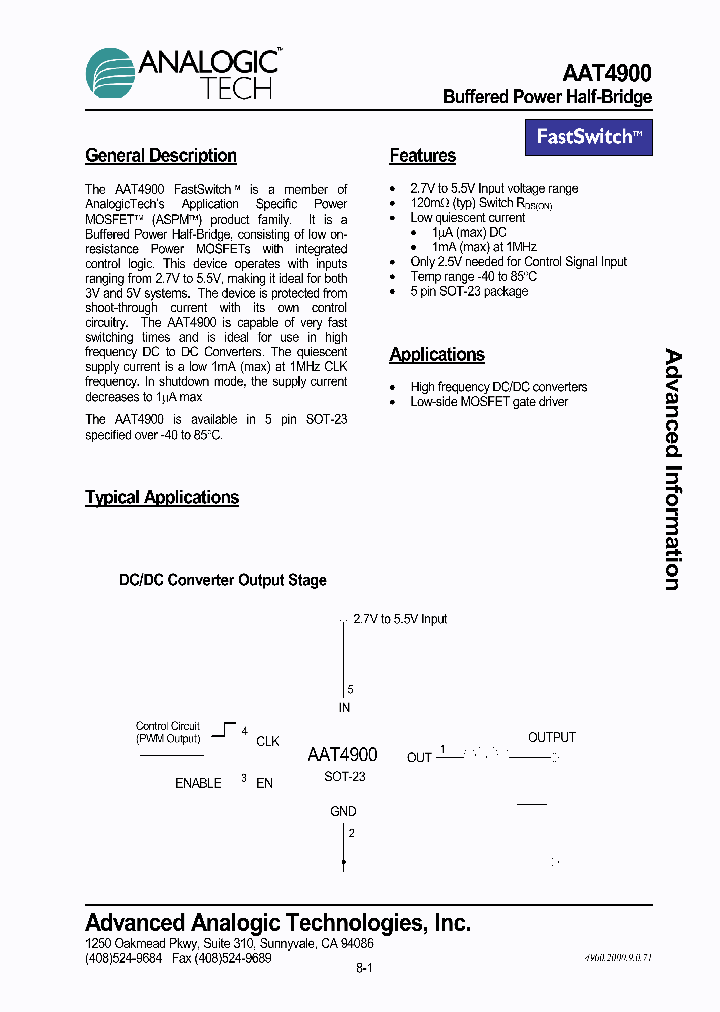 AAT4900_73100.PDF Datasheet