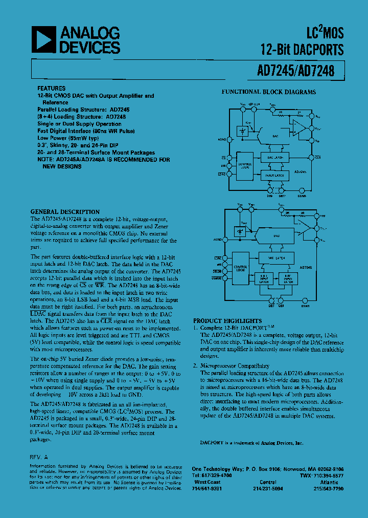 AD7245_121000.PDF Datasheet