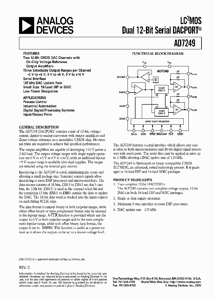 AD7249_20848.PDF Datasheet