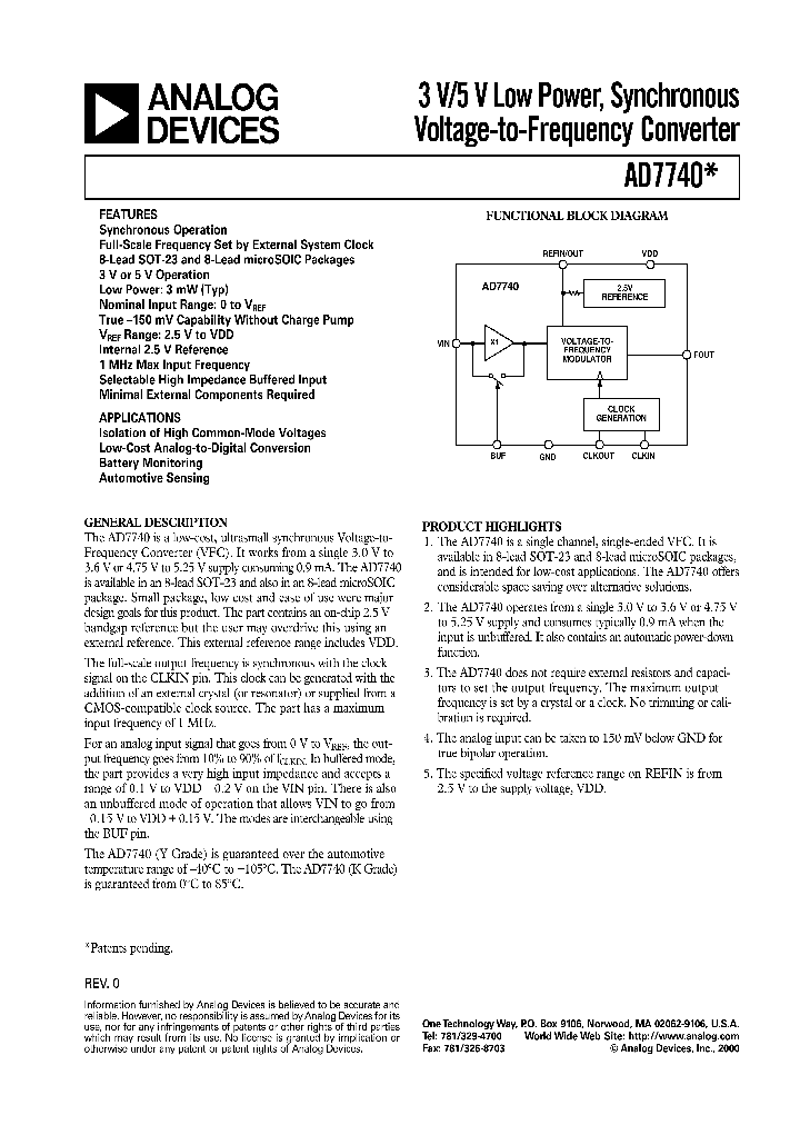 AD7740_190382.PDF Datasheet