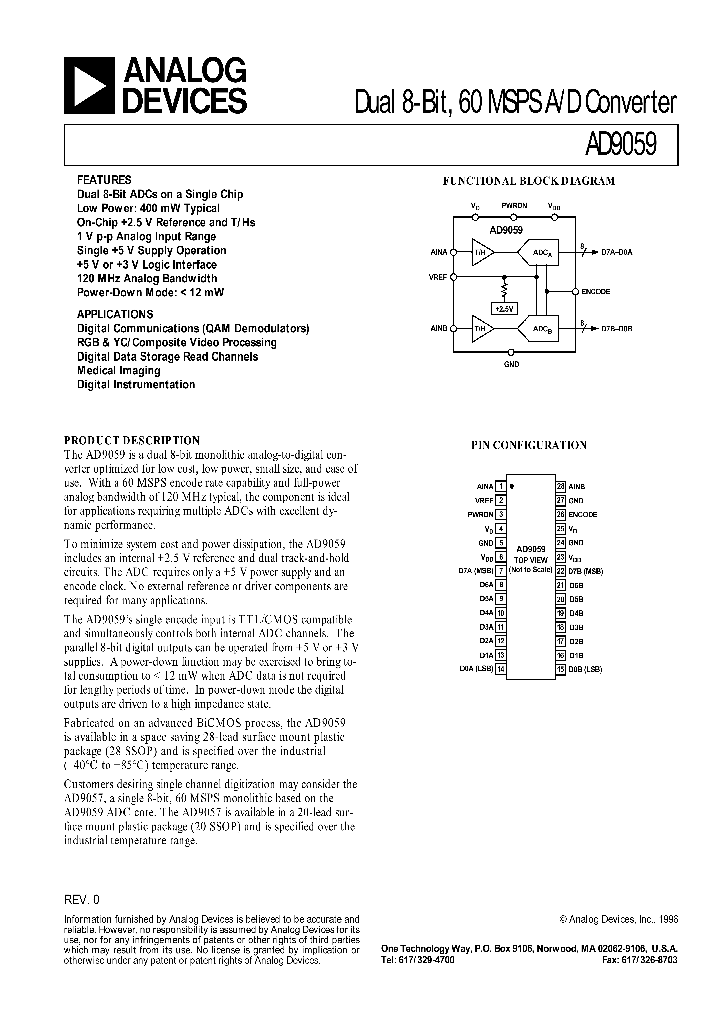 AD9059_183025.PDF Datasheet